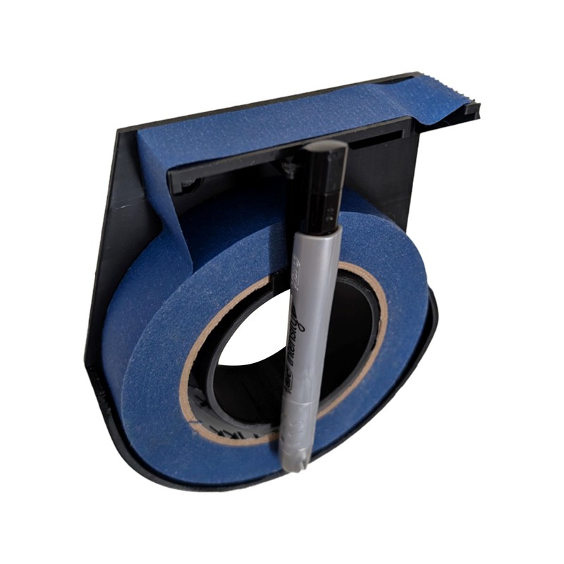 Engenuit USA Made NoteTaper - Wall-Mounted Tape Dispenser for Effortless