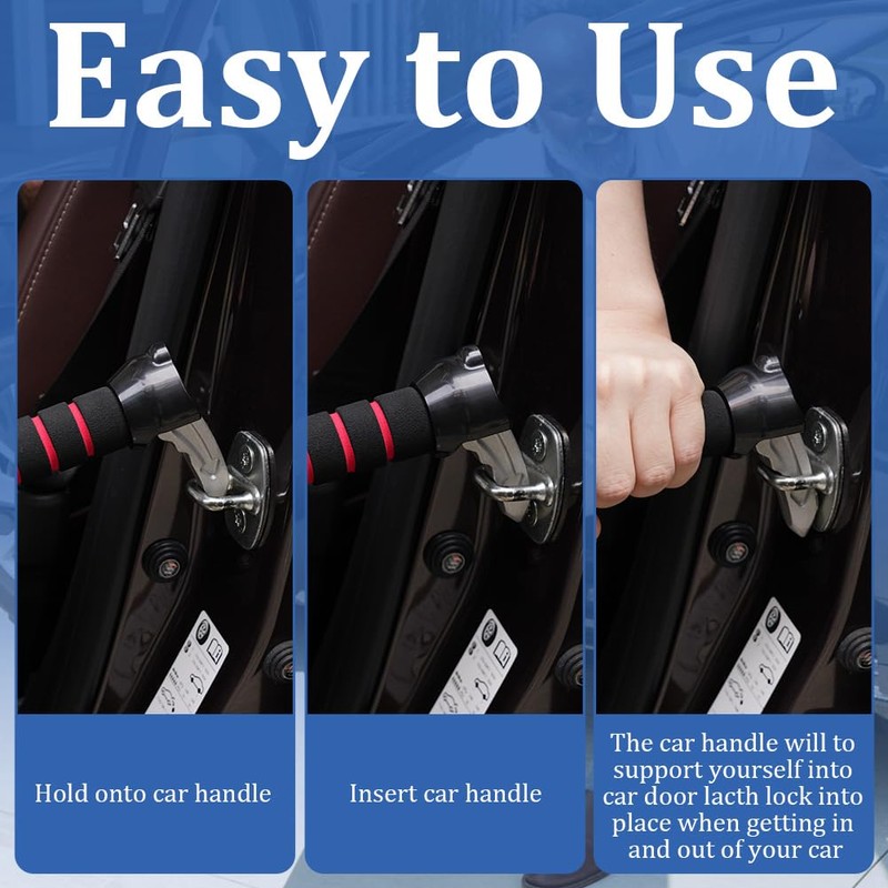 URAQT Elderly Car Handle Mobility Aid, Door Handle, Car Handle
