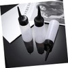 Gatuida Salon Size Hair Coloring Bottles 3pcs Refillable Shampoo Bottles