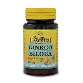 Ginkgo Biloba - 500mg Ginkgo Extrakt + Ginkgo Pulver - Das günstigste hochdosierte Premium Ginkgo auf dem Markt (60 Tabletten)
