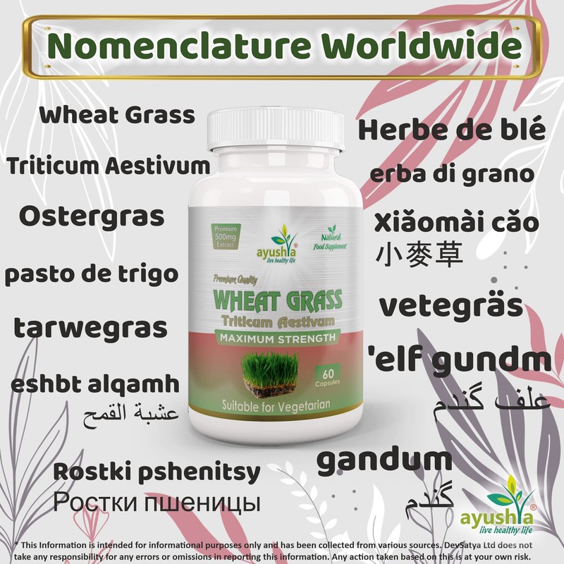 Wheat Grass Capsule