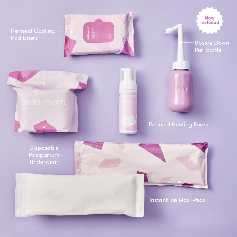 Frida Mom 11pc Postpartum Essentials Kit Gift Set, Hospital Bag