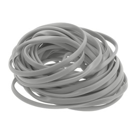 INFINAUTO Universal Car Door Edge Guards, Exterior 26.25ft U-Shaped Door Scratch Protection Guard PVC Gray, 1 Pc