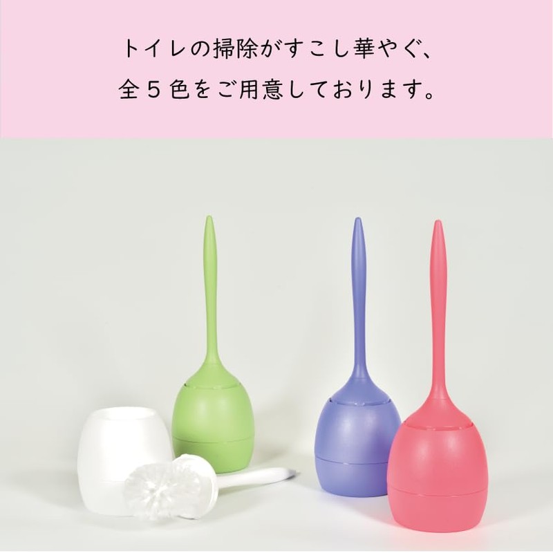 sanmeni- Toilet Brush "Poco Brush", White, 035001