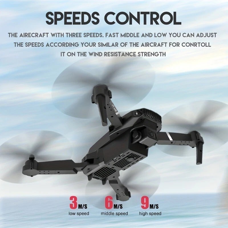 KBDFA E88 Drone HD WIFI Helicopter HD Camera Holding RC