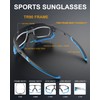 X-TIGER Polarized Cycling Glasses with 5 Interchangeable Lenses,MTB Biking Baseball