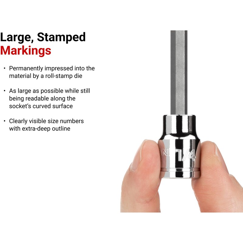 TEKTON 3/8 Inch Drive x 3/8 Inch Long Slotted Bit