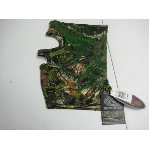 Mothwing Deer Bow Turkey Hunting Camo 3/4 Facemask Hood Hat