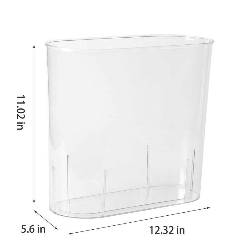 Anyoifax Small Trash Can Slim Garbage Can 3 Gallon Waste