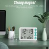 Indoor Digital Temperature Humidity Meter Multifunctional Electronic Thermometer Hygrometer with