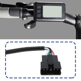 ECSiNG 5-Pin Ebike K-T Display to SM Controller Adapter Cable for Electric Bicycles Folding Electric Bikes 19cm