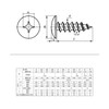 [M3x5 - M3x16] Truss Head Tapping Screws Set of 10