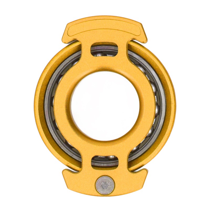 Fingertip Gyroscope Reduce Anxiety Free Rotating Metal Ring Decompression Toy