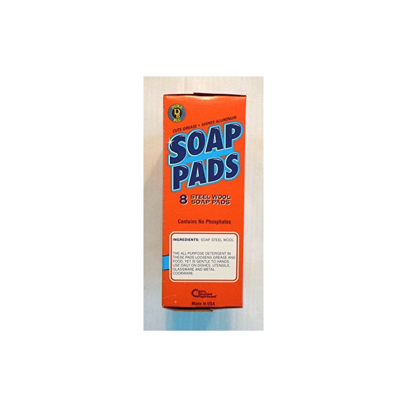 Set of 16 Dura Blu Steel Wool Soap Pads 2