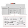 Heschen Digital LCD Power Weekly Programmable Electron Timer Switch, KG316T-II,