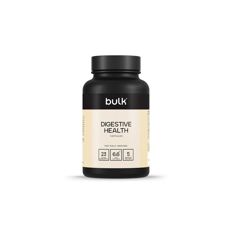 Bulk Digestive Health Capsules, 120 Capsules