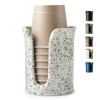 YHOJOY Bathroom Cup Dispenser 3 Oz, Bathroom Cup Holder for