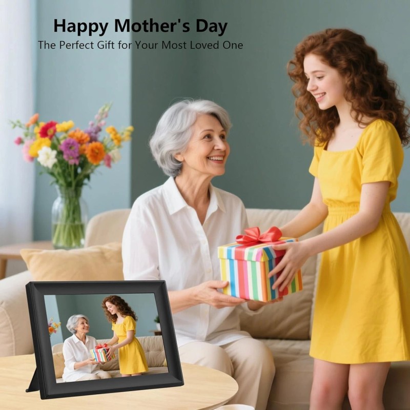 Aeezo 15.6 Inch Digital Photo Frame, 32GB Memory, 1920*1080 IPS