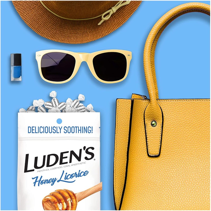 Ludens Hny Licorice Drops Size 30ct Ludens Hny Licorice Drops