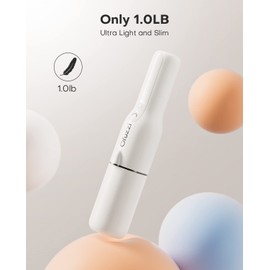 Ofuzzi Slim H7 Pro Handheld Vacuum, 1.0LB, 27AW/11kPa, Handheld Vacuum Cordless with LED Lighting and Two-Speed Modes, Low Noise, Type-C Charge, Mini Vacuum for Home Cleaning, White