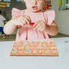 NUOBESTY Wooden Arabic Alphabet Puzzle for Kids Educational Arabic Letters