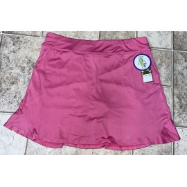 Coral Bay Golf NWT Womens Pink Coral Bay Golf  Skirt With Shorts Skort Size Petite Medium