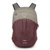 Osprey Comet Laptop Backpack, Sawdust Tan/Raisin Red