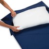 Silkrafox Cotton Sleeping Bag Cotton with Zip and Cushion Compartment