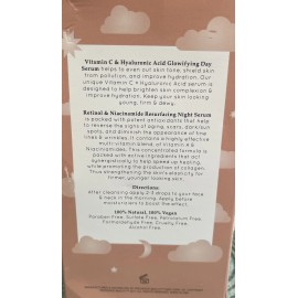 Provence Beauty Natural/Vegan Day & Night Duo Serum Treatment  2 FL.OZ. Each