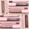 Labiales Líquidos Mate Con Lápiz Delineador Kit 12 Piezas