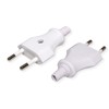 Bachmann, 900003, white, 1 piece Euro plug