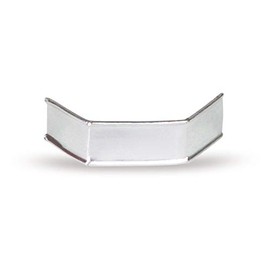 VEPATIM 1000 U-Clips Sealing Clips Bag Fasteners 40 mm Silver Paper