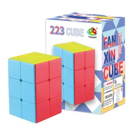 Oostifun 2X2X3 Irregular Puzzle Magic Cube Stickerless 223 Magic cube puzzle cube Toy