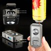 NINSI 5-in-1 Butane Torch Lighter, Windproof Triple Blue Flames, Adjustable