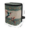 Talayituse Boho Mandala Hummingbird Print Car Trash Can, Portable Auto