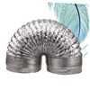 Mobestech Flexible Flame Retardant Duct Hose for Ventilation 100mm Diameter