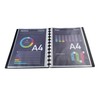 Exacompta 86351E Display Folder (30 Pockets (60 Views) Opaque, Repositionable