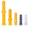 200 Pcs Premium Quality Plastic Drywall Wall Anchors (Screws No