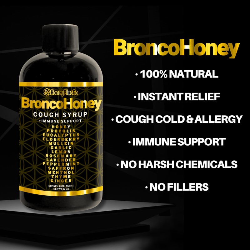 HoneyPlusCo | Honey&Herbs - Natural Honey Cough & Cold Relief