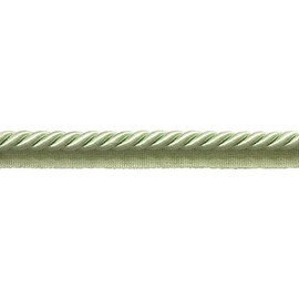10 Yard Piece Large 3/8" Basic Trim Lip Cord, 0038s Color: Pale Jade Green G12