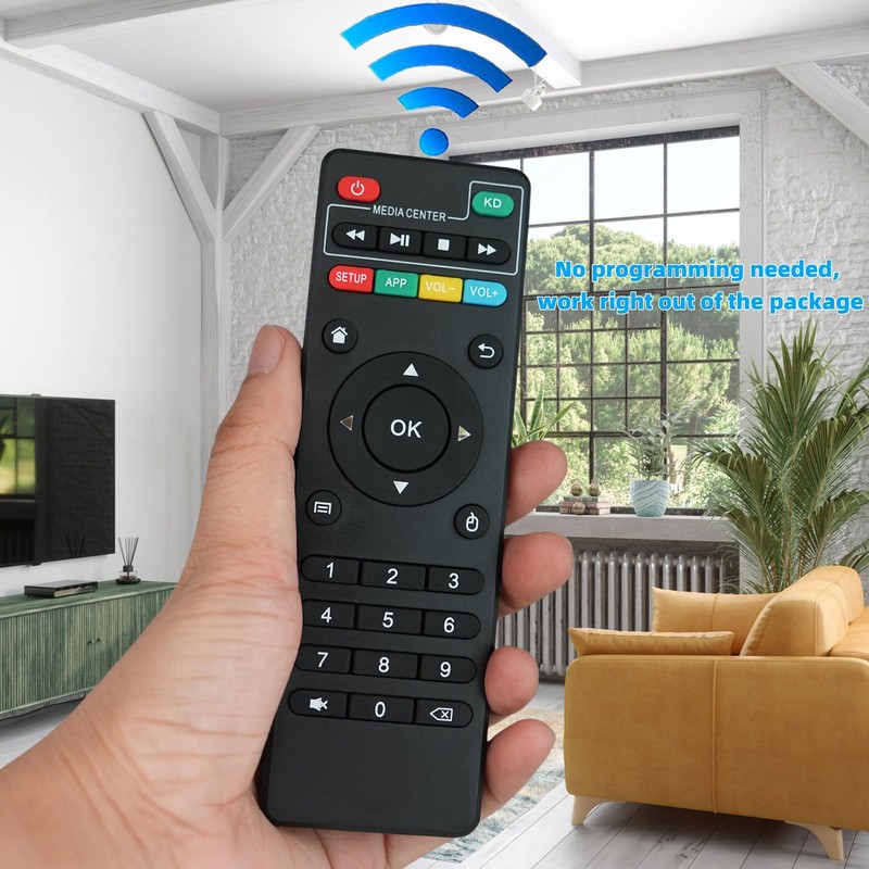 Replacement X96 Mini Remote Control X96 S905W Compatible for MXQ