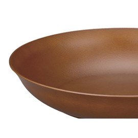 Woody 4512951117004 Deep Plate, Large, Light Brown