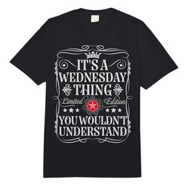 Wednesday Name Its A Wednesday Thing You Wouldn't Understand Comfort Colors Adult Heavyweight T-Shirt