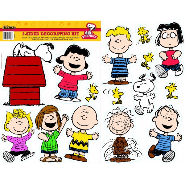 Eureka Peanuts Classic Characters Deco Kit (840227)