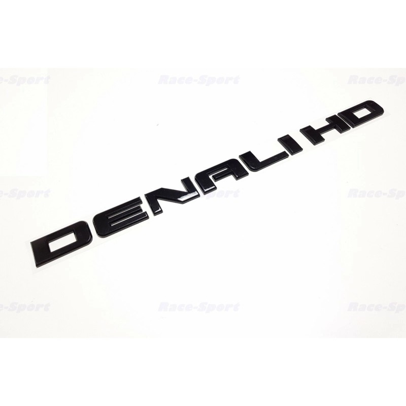 GMC 4PCS Set GLOSS Black GMC SIERRA DENALI HD Duramax