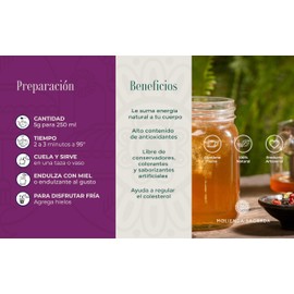 Molienda Sagrada, Infusión con frutas, infusión con kiwi , infusión con arándano, infusión con cereza, Té negro hoja, te negro orgánico, 250 gramos