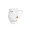 Jonathan Adler Women's Gilded Muse Gala Mug, White, One Size