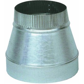 Imperial 24 Ga. 4 in. x 3 in. Galvanized Reducer - 1 Each