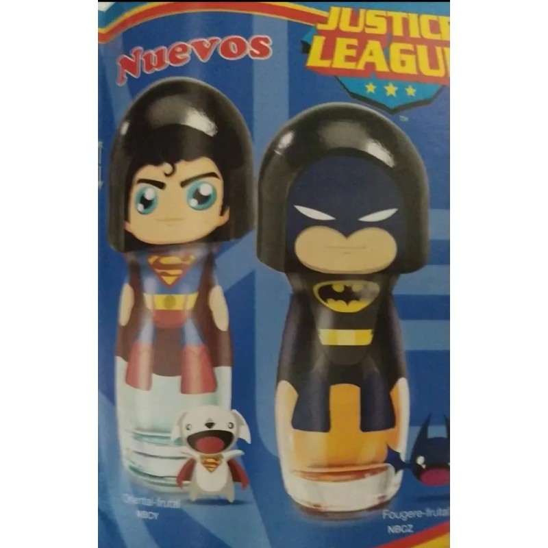 Kit Colonia, Desodorante Y Talco Para Niños Justice League