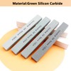 LWCUSNJ 4Pcs Square Sharpening Stone Set -Grits 150#, 180#, 240#,